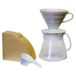 V60 02 SERAMIK SET BEYAZ