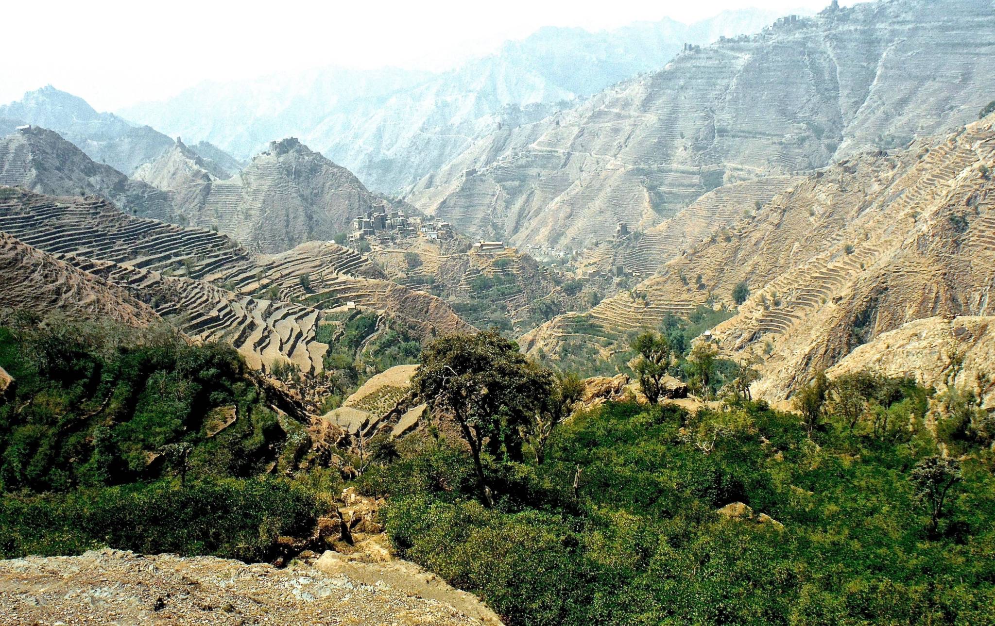 Yemen Harraz Dağları