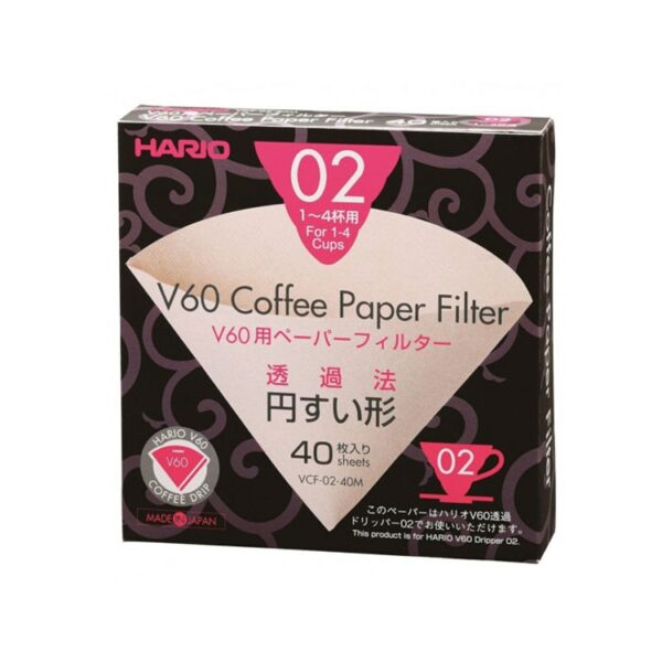 Hario V60 02 40'Lı Filtre Kağıdı